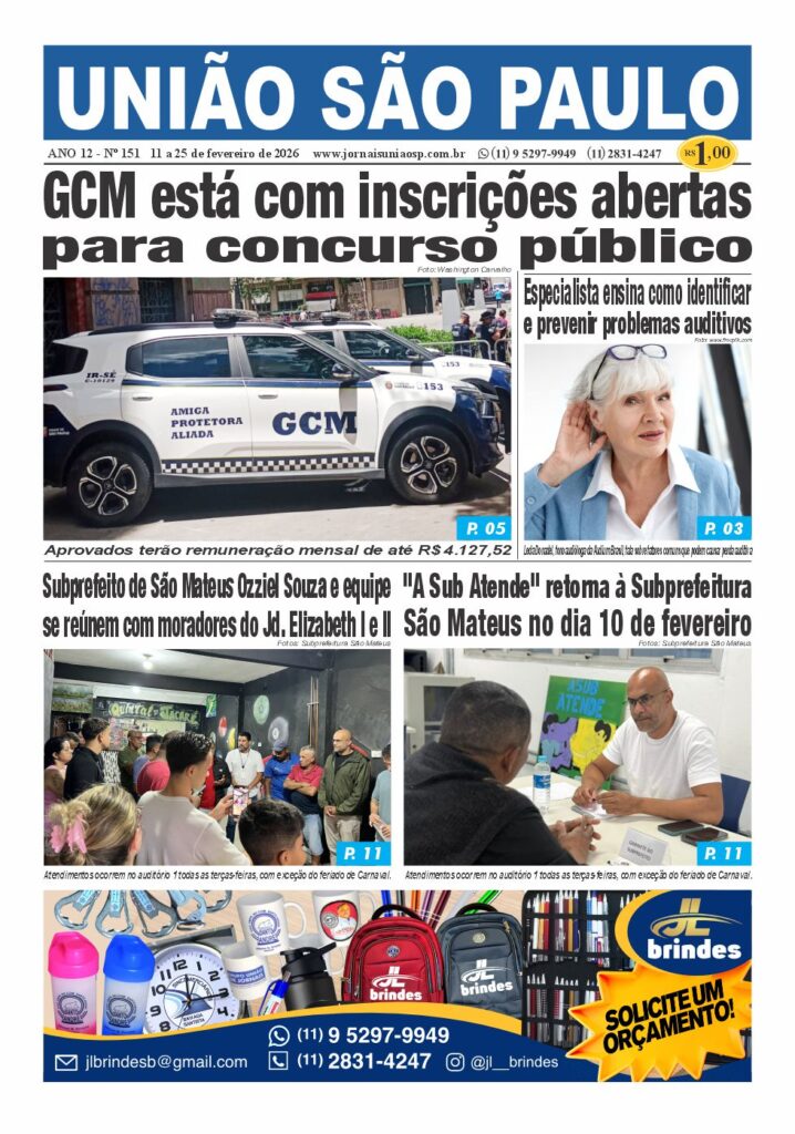 Jornal União São Paulo nº 151
