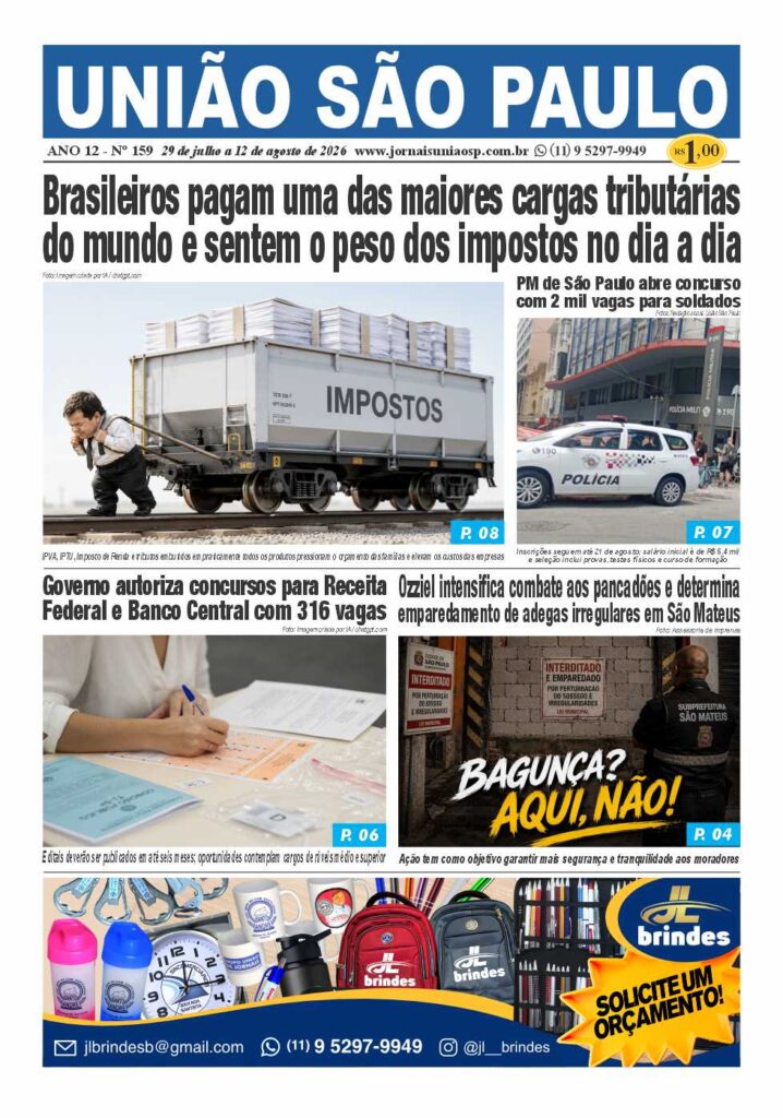 JORNAL_UNIÃO_SAO_PAULO_EDIÇÃO_159 Impressao