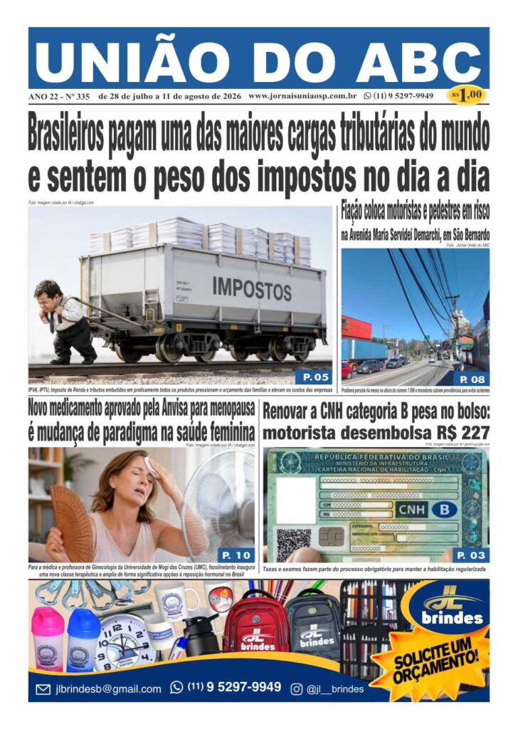 Jornal Uniao do ABC - 335 Julho 2026